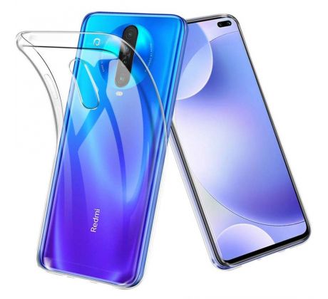 Púzdro SILIKÓNOVÉ BACK GEL MATT pre XIAOMI REDMi 9A  - transparentné