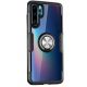 Púzdro CARBON RING CASE  pre HUAWEI P30 PRO - čierne