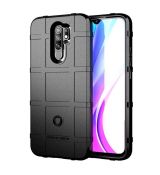 Púzdro (Zadný kryt) RUGGED SHIELD pre XIAOMI REDMI 9 - čierne