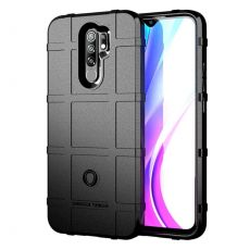Púzdro (Zadný kryt) RUGGED SHIELD pre XIAOMI REDMI 9 - čierne