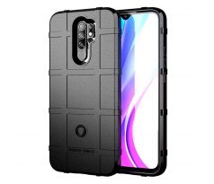 Púzdro (Zadný kryt) RUGGED SHIELD pre XIAOMI REDMI 9 - čierne