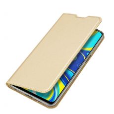 Púzdro knižkové DUX DUCIS PRO SKIN SERIES pre XIAOMI REDMI NOTE 9S - zlaté