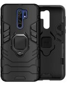 Púzdro ARMOR RING CASE pre XIAOMI REDMI 9 - čierne