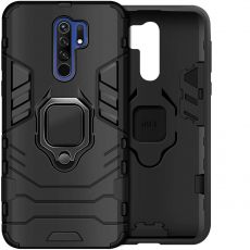 Púzdro ARMOR RING CASE  pre XIAOMI REDMI 9 - čierne