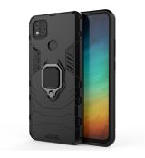 Púzdro ARMOR RING CASE pre XIAOMI REDMI 9C - čierne
