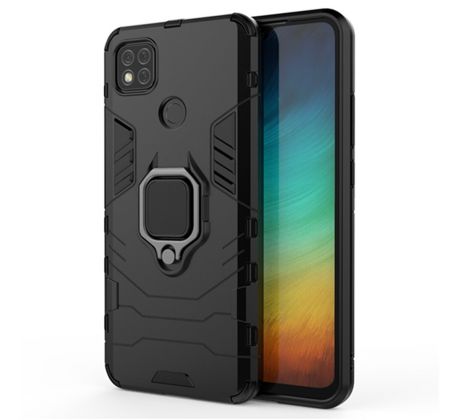 Púzdro ARMOR RING CASE  pre XIAOMI REDMI 9C - čierne