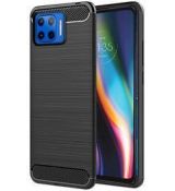 Púzdro CARBON CASE pre  MOTOROLA MOTO G G5 PLUS - čierne