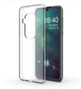 Púzdro SILIKÓNOVÉ ULTRA SLIM 0,3mm pre MOTOROLA ONE ZOOM - transparentné