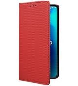Púzdro knižkové SMART BOOK CASE pre MOTOROLA MOTO G8 POWER LITE - červené