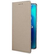 Púzdro knižkové SMART BOOK CASE pre MOTOROLA MOTO G8 POWER LITE - zlaté