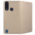 Púzdro knižkové SMART BOOK CASE pre MOTOROLA MOTO G8 POWER LITE - zlaté