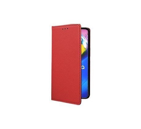 Púzdro knižkové SMART BOOK CASE pre MOTOROLA MOTO G8 POWER - červené