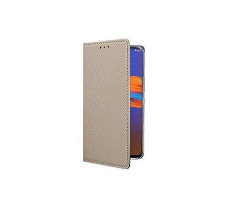 Púzdro knižkové SMART BOOK CASE pre MOTOROLA MOTO E6S - zlaté