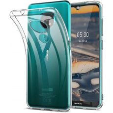 Púzdro SILIKÓNOVÉ ULTRA SLIM 0,3mm pre NOKIA 5.3 - transparentné