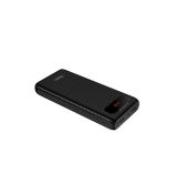 Externá batéria - WIRELLES POWER BANK HOCO B20A 20000 mAh - čierna