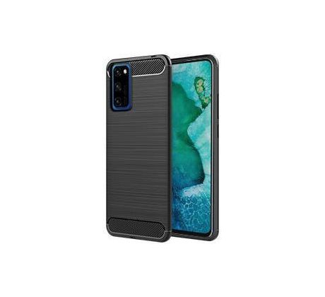 Púzdro FORCELL CARBON pre HUAWEI HONOR V30 - čierne