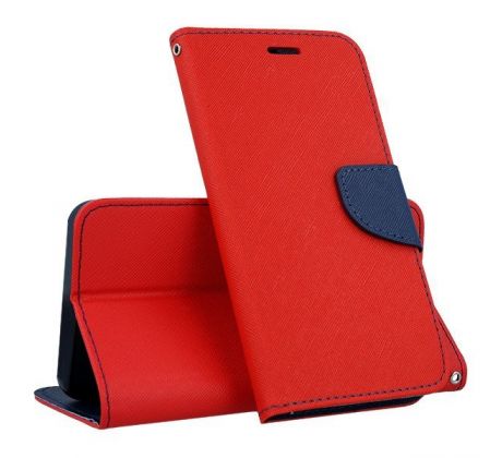 Púzdro knižkové diárové FANCY pre LG K41S - červeno modré