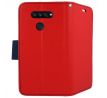 Púzdro knižkové diárové FANCY pre LG K51S - červeno modré