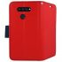 Púzdro knižkové diárové FANCY pre LG K51S - červeno modré