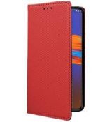 Púzdro knižkové SMART BOOK CASE pre MOTOROLA MOTO E6S - červené