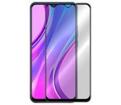 Tvrdené sklo 5D FULL COVER (full glue) 9H PRO (TG) pre XIAOMI REDMI 9 - čierne