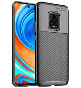 Púzdro FOCUS CARBON CASE pre XIAMOI REDMi NOTE 9S - čierne