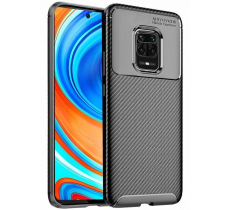 Púzdro FOCUS CARBON CASE pre XIAMOI REDMi NOTE 9S - čierne