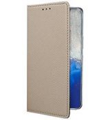 Púzdro knižkové SMART BOOK CASE pre SAMSUNG GALAXY S20 FE/S20 LITE - zlaté