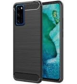 Púzdro FORCELL CARBON pre HUAWEI HONOR 30 - čierne