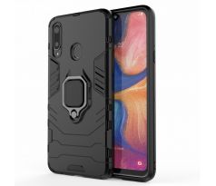Púzdro ARMOR RING CASE pre SAMSUNG GALAXY A20s (A207F) - čierne