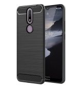 Púzdro FORCELL CARBON pre NOKIA 2.4 - čierne
