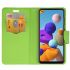Púzdro knižkové diárové FANCY BOOK pre SAMSUNG GALAXY A21s (A217F) - modro žlté
