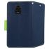 Púzdro knižkové diárové FANCY pre XIAOMI REDMi NOTE 9S - modro žlté