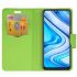 Púzdro knižkové diárové FANCY pre XIAOMI REDMi NOTE 9S - modro žlté