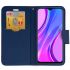Púzdro knižkové diárové FANCY pre XIAOMI REDMI 9 - červeno modré