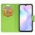 Púzdro knižkové diárové FANCY pre XIAOMI REDMI 9A - modro žlté