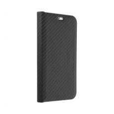 Púzdro knižkové LUNA BOOK CARBON  pre APPLE IPHONE 11 PRO (5,8")  - čierne