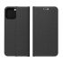Púzdro knižkové LUNA BOOK CARBON  pre APPLE IPHONE 11 (6,1")  - čierne