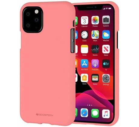 Púzdro MERCURY SOFT FEELING TPU pre APPLE IPHONE 11 6,1"  - ružové