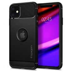Púzdro SPIGEN RUGGED ARMOR™ pre APPLE IPHONE 11 6,1" - čierne