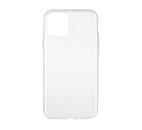 Púzdro SILIKÓNOVÉ ULTRA SLIM 0,5mm pre APPLE IPHONE 11 6,1" - transparentné