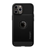 Púzdro SPIGEN RUGGED ARMOR™ pre APPLE IPHONE 12/12 PRO - čierne