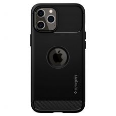 Púzdro SPIGEN RUGGED ARMOR™ pre APPLE IPHONE 12/12 PRO - čierne