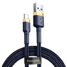 Kábel BASEUS CAFULE pre iPHONE LIGHTNING 8pin1,5A 2 metre - zlato modrý