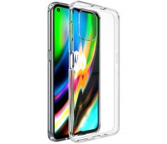 Púzdro SILIKÓNOVÉ BACK GEL MATT pre MOTOROLA MOTO G9 PLUS - transparentné