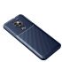 Púzdro FOCUS CARBON CASE pre MOTOROLA MOTO G9 PLAY/E7 PLUS - modré