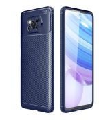 Púzdro FOCUS CARBON CASE pre XIAOMI POCO X3 - modré