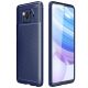 Púzdro FOCUS CARBON CASE pre XIAOMI POCO X3 - modré