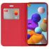 Púzdro knižkové diárové LUNA BOOK pre SAMSUNG GALAXY A21s (A217F) - červené