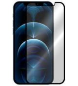 Tvrdené sklo 5D FULL COVER (full glue) 9H PRO (TG) pre APPLE IPHONE 12 PRO MAX (6,7") - čierne